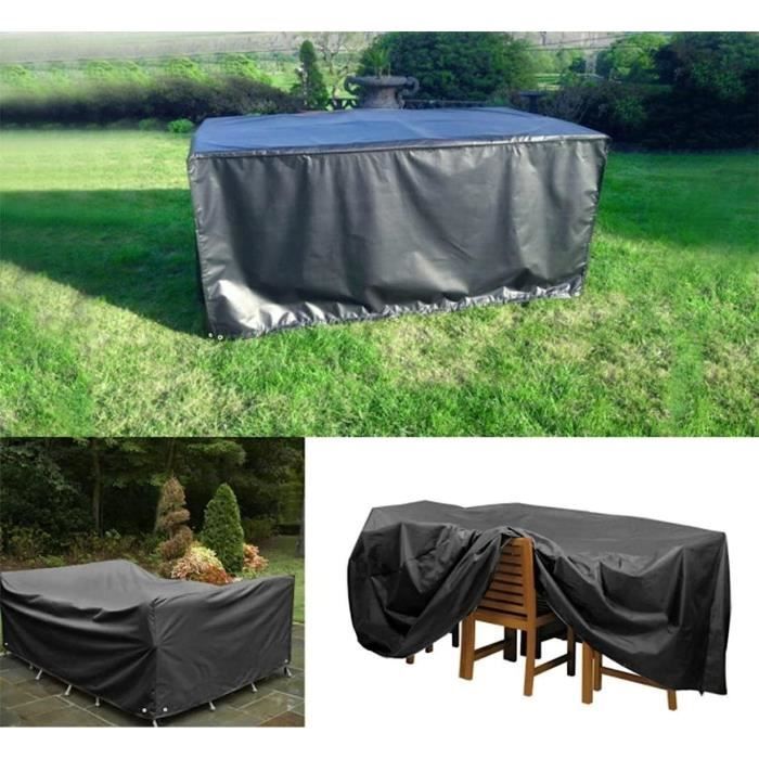 Housse de Table de Jardin en Tissu Oxford résistant à la poussière pour Housse de Table de Jardin en Tissu Oxford résistant à la poussière pour