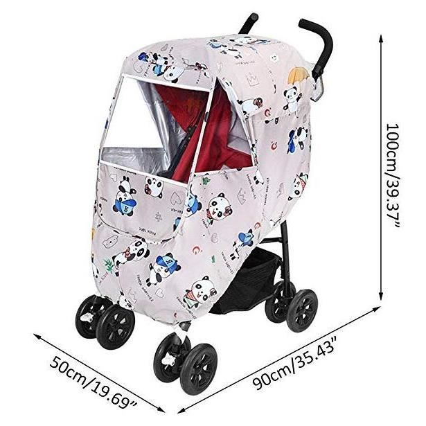 Housse de pluie universelle pour poussette, capote de pluie pour poussette,  fenêtre d'accès confortable, bonne circulation de l'air - Cdiscount  Puériculture & Eveil bébé