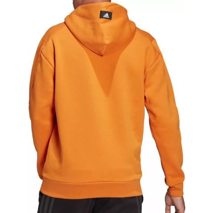 Pull adidas orange homme sales