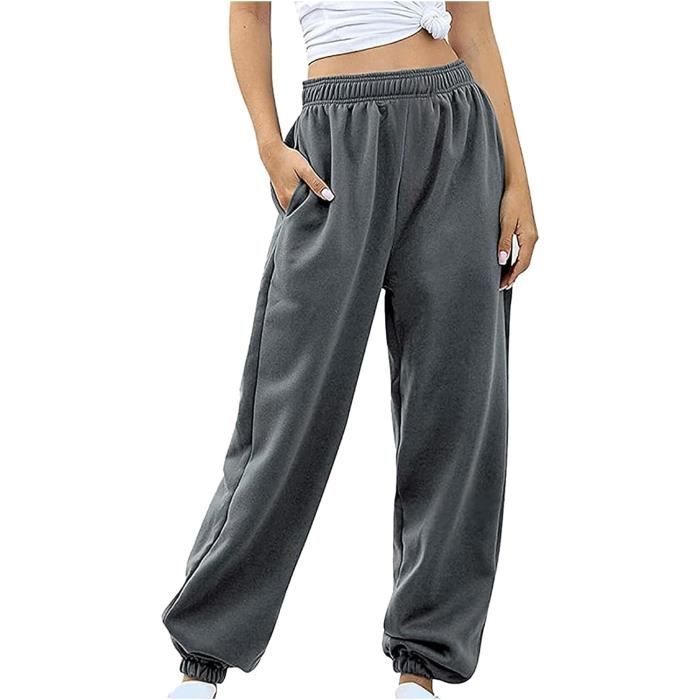 Pantalon femme taille haute store grande taille