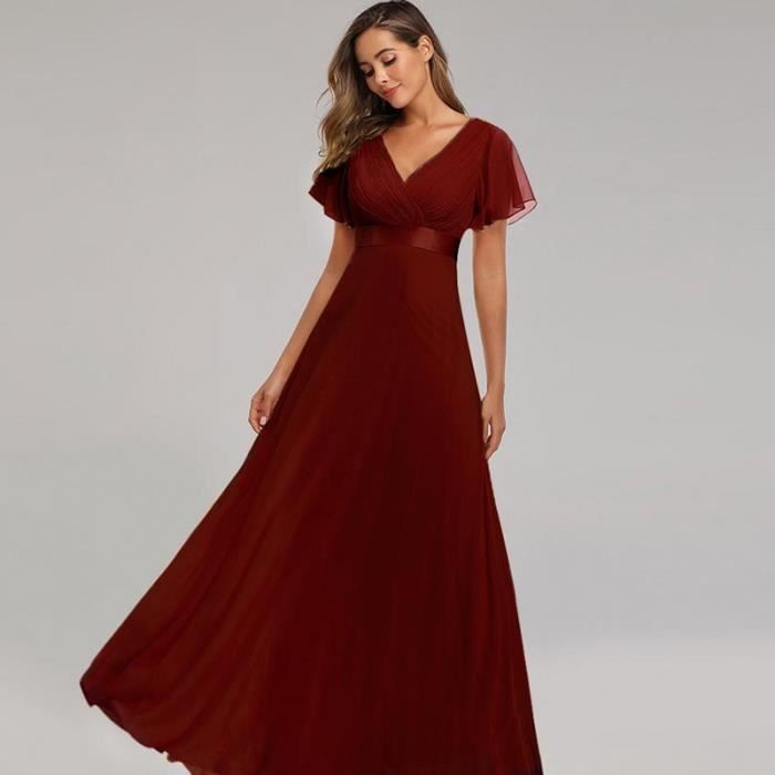 Robe de hotsell soirée longue cdiscount
