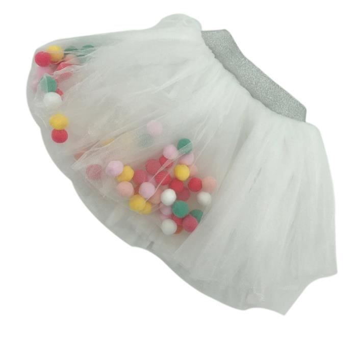 Filles Bebe Tutu Jupes Princesse Kawaii Doux Voile Belles Boules Taille Gris KIT DE DECORATION PACK DE DECORATION Cdiscount Maison