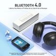 AGPTEK Lecteur MP3 Bluetooth avec WiFi, 3,6" Écran Tactile Lecteur MP4 MP3 16 Go Android MP3 avec Haut-Parleur Qualité Sonore HiFi-2
