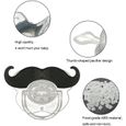 Sucette de Bébé, Goolsky Drôle de Moustache-Embrasser Tétine Silicone Sucette Moustache sans BPA pour Nourrisson Nouveau-né (Type 1)-2