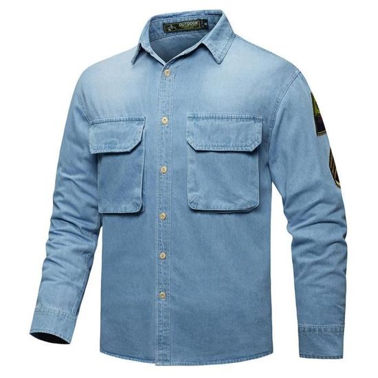 chemise homme vintage fleurie plein air rue décontracté quotidien
