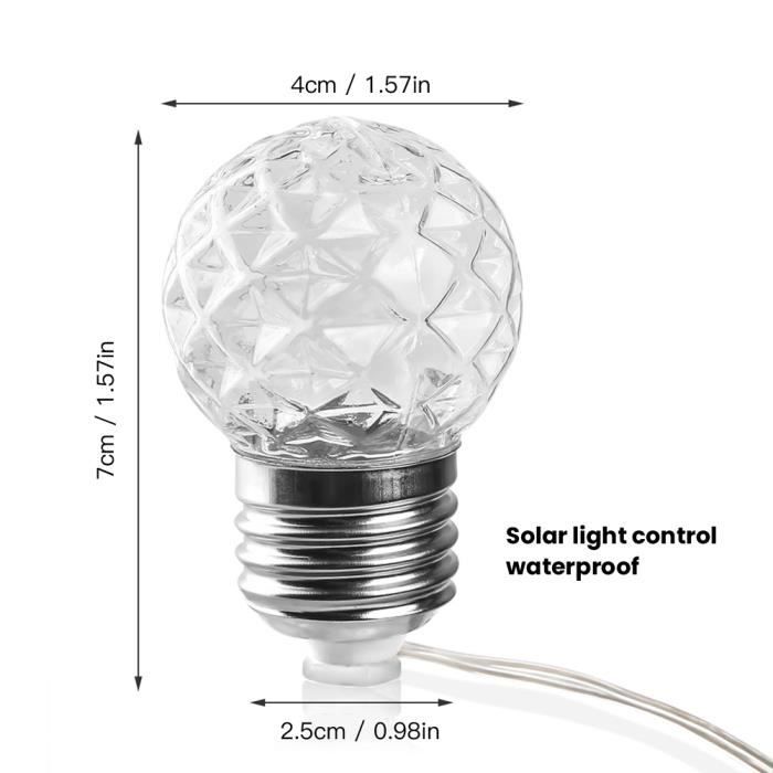 jusqu'à 82% Guirlande LED solaire 10 boules