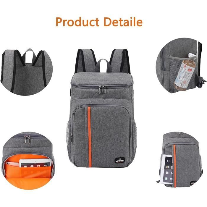 Sac a top dos isotherme cdiscount