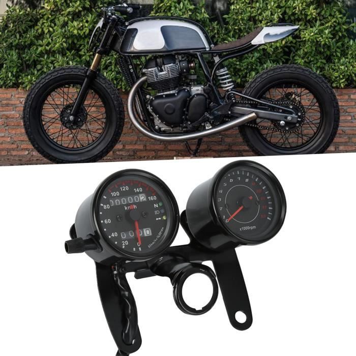 Acheter Compteur de vitesse de moto étanche universel, indicateur de  vitesse, capteur d'affichage LED Plug & Play, pièce d'accessoires de moto