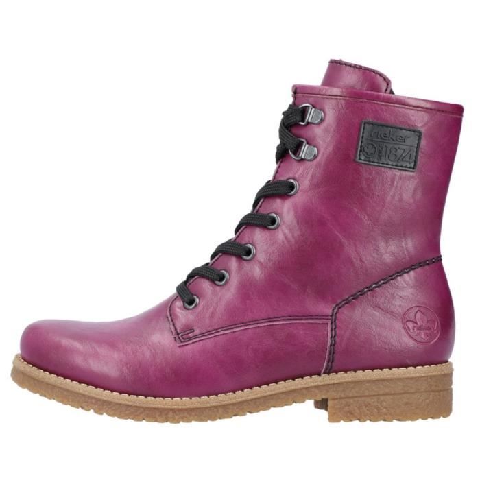 Bottine new arrivals rieker rouge