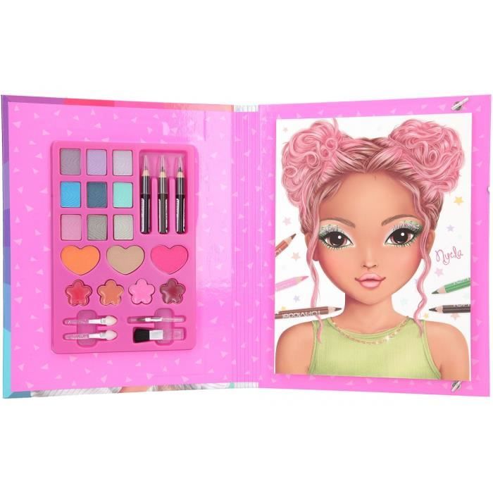 TOPModel livre de coloriage Make-up Studio filles 21 x 26 cm 24 pcs -  Cdiscount Jeux - Jouets