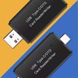 Eilife Lecteur de Carte Mémoire USB 3.0, Type C Lecteur de Carte SD/MicroSD OTG Adaptateur pour Macbook Pro, MacBook, iMac, Samsung-3