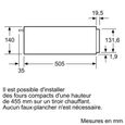 Tiroir chauffant électrique - NEFF - N1AHA01N0 - 14cm - Inox-3