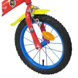 Vélo Pat Patrouille fille 14 pouces Cdiscount