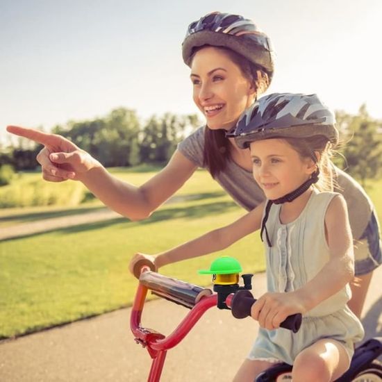 7 Couleurs Cloche De Vélo Petite 7 Pièces Sonnette De Vélo Pour Enfant Cloche De Vélo Clair Et Fort Sonnette De Vélo Aluminium Cloche De Vélo Classique Pour Vélo De Course Et Vtt Vélo De Ville