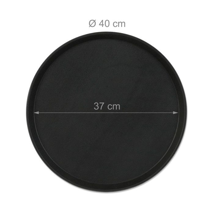 Plateau rond 275 mm antidérapant Plateau rond 275 mm antidérapant P