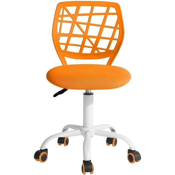 Chaise De Bureau Enfant JESSI Orange/Vert