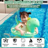 Bouée Cygne Pour Bébé Avec Harnais De Sécurité – Flotteur Piscine Gonflable Enfant 1-5 Ans, Siège Antidérapant, Poignée Parent, Qualité Supérieure