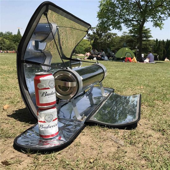 Cuisinière à tubes solaires Harnais le soleil Barbecue extérieur