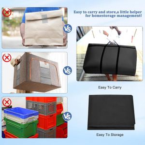Sac Rangement Vetement O'woda Lot De 6 Sac De Rangement, Extra Large Sac Pliables Rangement Couverture Demenagement