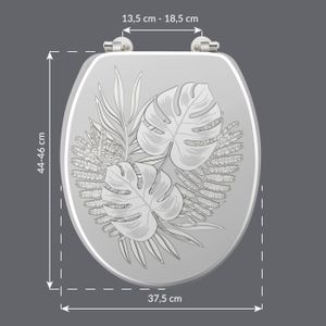 Abattant WC tropical Cdiscount