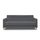 Canape 3 places fixe convertible scandinave