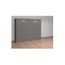 Armoire Lit Horizontale 140 X 200 Teo Gris Vintage Achat Vente