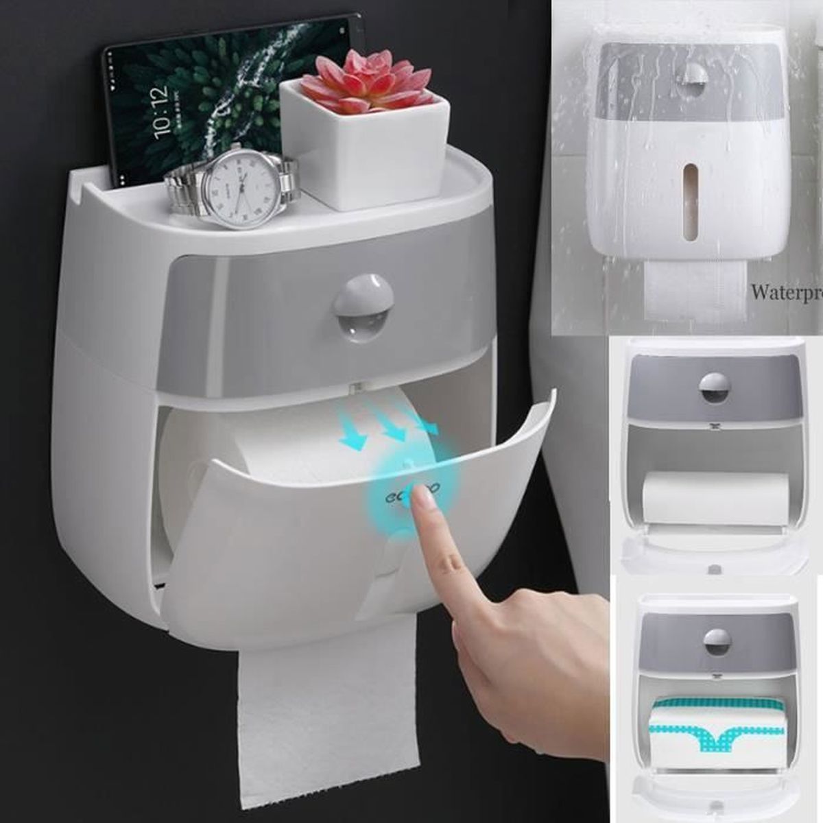 Téléchargement gratuit Images Support Porte Serviettes Papier Toilette Etanche Wc Salle De Bain actualisé par