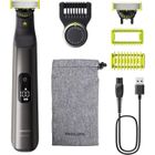 Tondeuse à barbe électrique - PHILIPS - OneBlade Pro 360 - Hybride - Noir - Fonctionnement sans fil