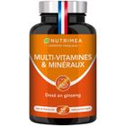 PLASTIMEA PRO+ Multi-vitamines & minéraux - Energie & Vitalité – 90 gélules- NUTRIMEA