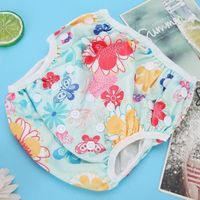 ESTINK couche de natation pour bébé Couche de natation bébé motif floral lavable imperméable unisexe couche-culotte XL (D25)","isC