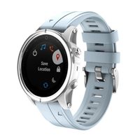 Bracelet de montre en silicone bleu pour Garmin Fenix 5S / Fenix5S plus