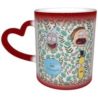 Tasse à café Rick Mug Morty - Sensible à la chaleur - Rouge - DIY