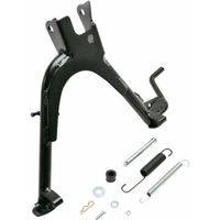 Bequille scoot centrale adaptable mbk 50 ovetto 2t, mach g-yamaha 50 neos 2t, jog r noir -p2r-
