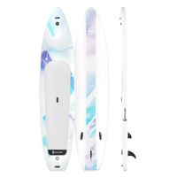 Planche Paddle Capital Sports Kipu Allrounder Tandem pagaie gonflable SUP-Board-Set Cruiser - Bleu