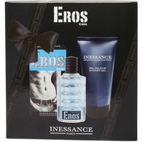 Inessance - Coffret pour Homme Eros Cool - Eau de Toilette 100ml et Gel Douche Corps & Cheveux 150ml