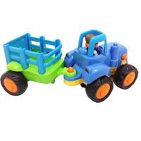 Jouet éducatif précoce pour bébé de 3 pouces, voitures à Friction, tracteur, véhicules d'ingénierie, jouets