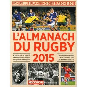 LIVRE SPORT Almanach du rugby 2015