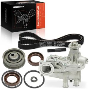 Kit Pompe à Eau + Courroie De Distribution Bisenya - Compatible Audi A3 A4 A5 Q5 VW Golf 7 Passat 1.6 2.0 TDI 04L109119A 04L907284