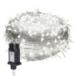Guirlande lumineuse LED Branchez 800 Cuivre Mains fils Lumières de Noël électriques for mariage à lintérieur Chambre Extérieur Jardin Gazebo et plus Multicolor KELITE Guirlandes 100M 