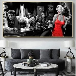 OBJET DÉCORATION MURALE Jupe Longue Rouge Marilyn Monroe Elvis Presley Pei