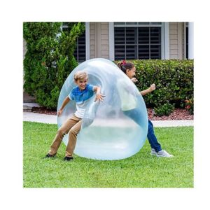 Jouet de boule à bulles pour enfants Gonflable Géant Eau Boule à bulles  Ballon de plage Balle de jardin Balle pour le jeu intérieur extérieur,  Boules de ballon en gelée en caoutchouc