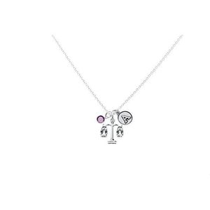 Libra avocat droit justice Balance Balance Pendentif en Acier Inoxydable Collier