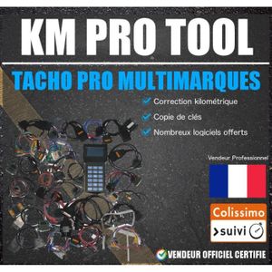 TACHO PRO KM PRO TOOL DE PROGRAMMATION Correction Kilométrique et copie de clés
