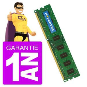 MÉMOIRE RAM 4Go RAM DDR3 PC3-12800U HYPERTEC B4U36AA-HY-CCR DI