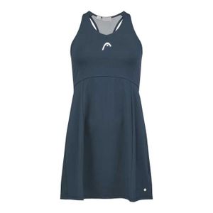 JUPE - ROBE DE TENNIS HEAD Tennis Dress Spirit Robe Fille, Bleu Marine, 140, Navy, 140 cm