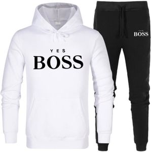 ENSEMBLE DE SPORT Survêtement femme Boss - Sportswear - Blanc - Fitn