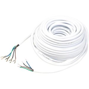 LOT DE 5 M DE CABLES MONO-CONDUCTEURS SOUPLES NOIR Ø 16 mm2