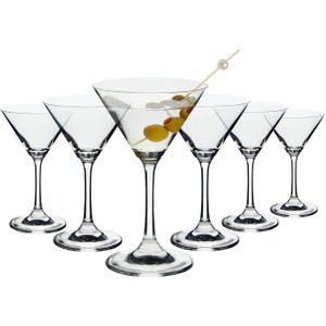 Verre à cocktail Lot de 6 Verres à Martini pour Cocktails, Forme de V, Passent au Lave-vaisselle, Verre Transparent, 150 ml52