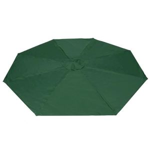 HOUSSE DE PARASOL Ywei Housse de parasol de jardin 115 x 300 x 300cm parapluie de patio de couverture Vert armée