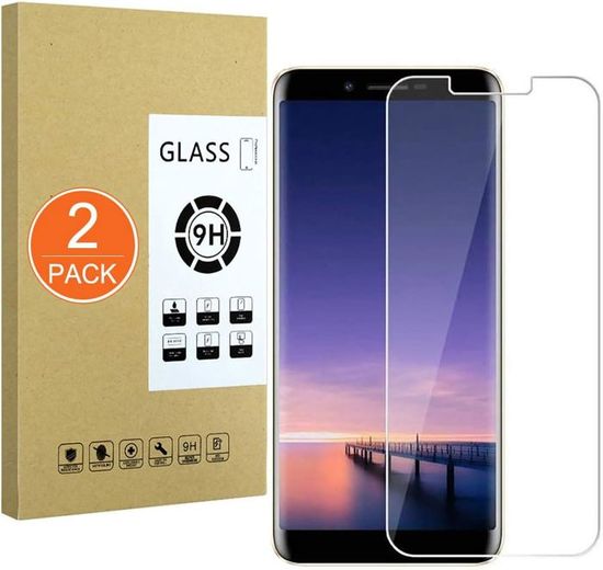 2 Films En Verre Trempé Pour Huawei Honor 20 - Protection 9H Anti-rayures - Neuf